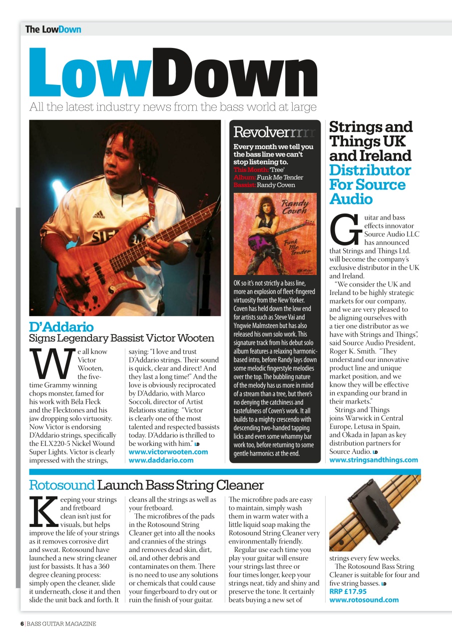 Bass Player UK Preview Pages