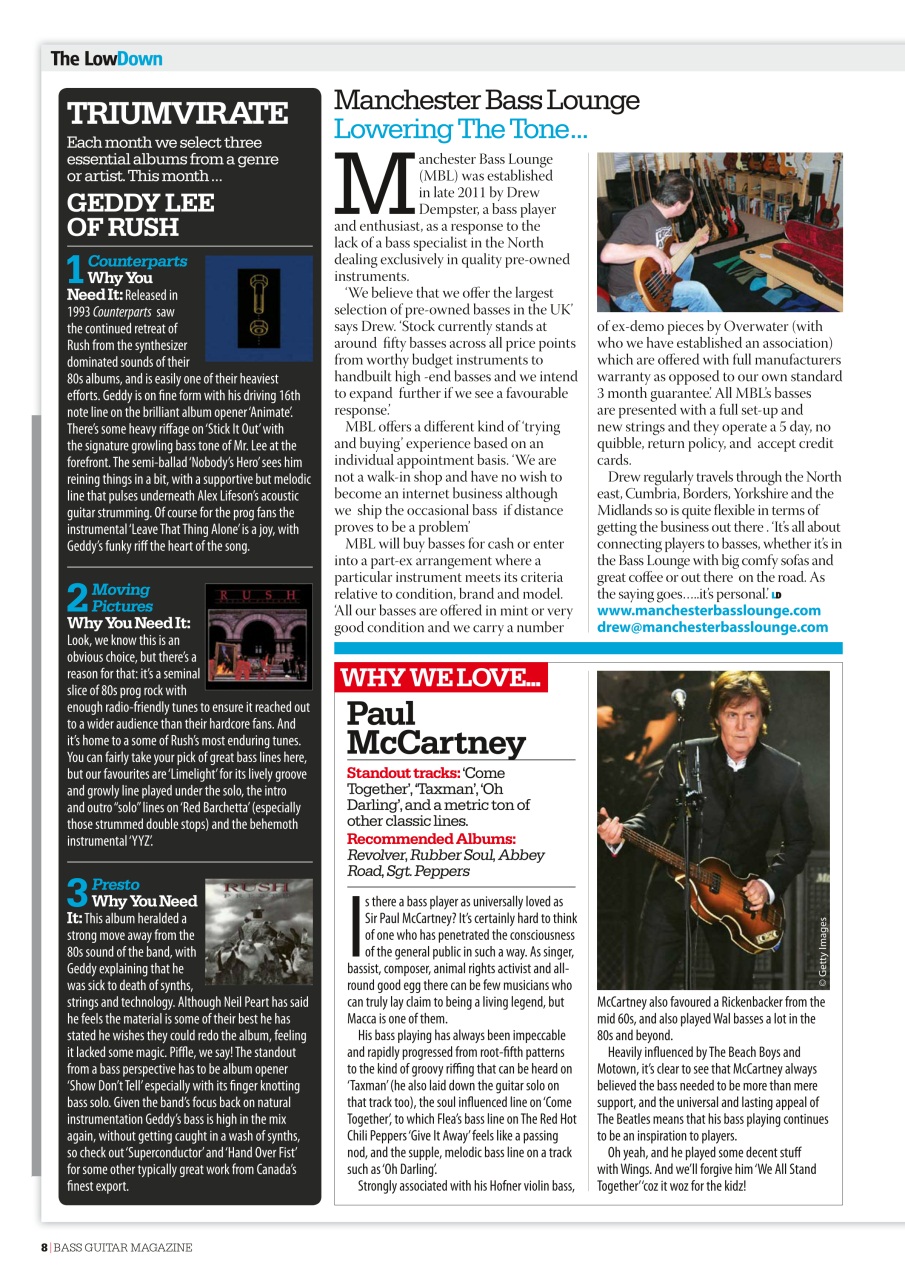 Bass Player UK Preview Pages