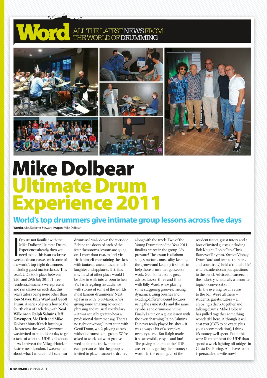 iDrum magazine: Never miss a beat Preview Pages