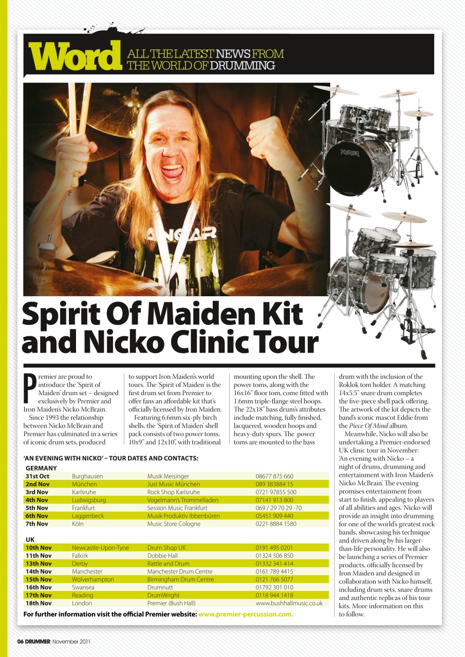 iDrum magazine: Never miss a beat Preview Pages