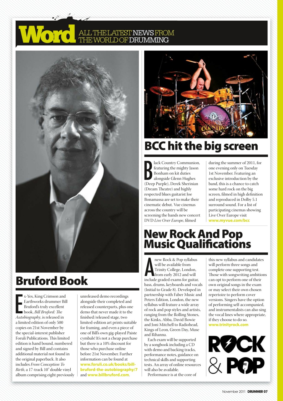 iDrum magazine: Never miss a beat Preview Pages