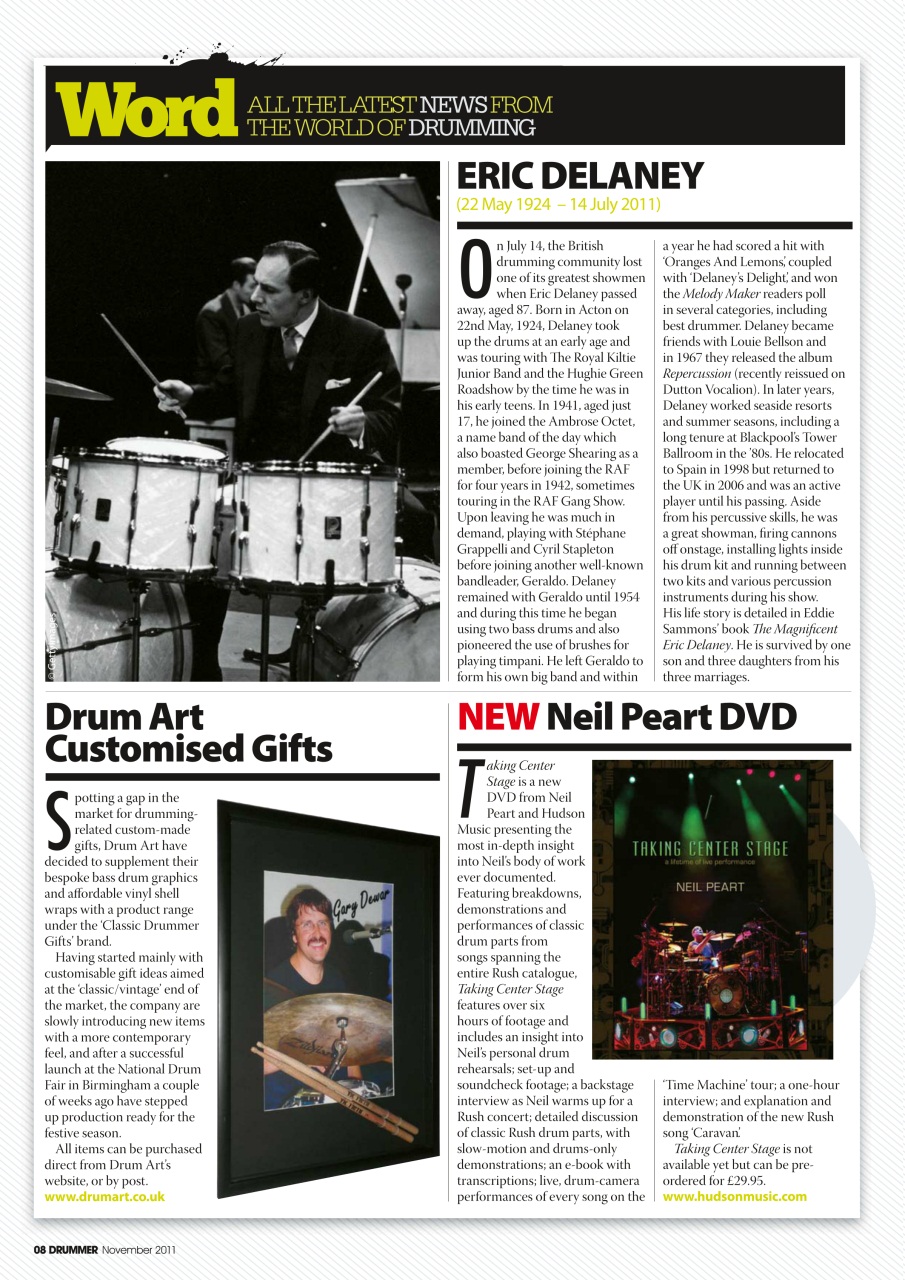 iDrum magazine: Never miss a beat Preview Pages