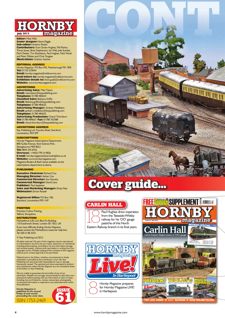 Hornby Magazine Preview Pages
