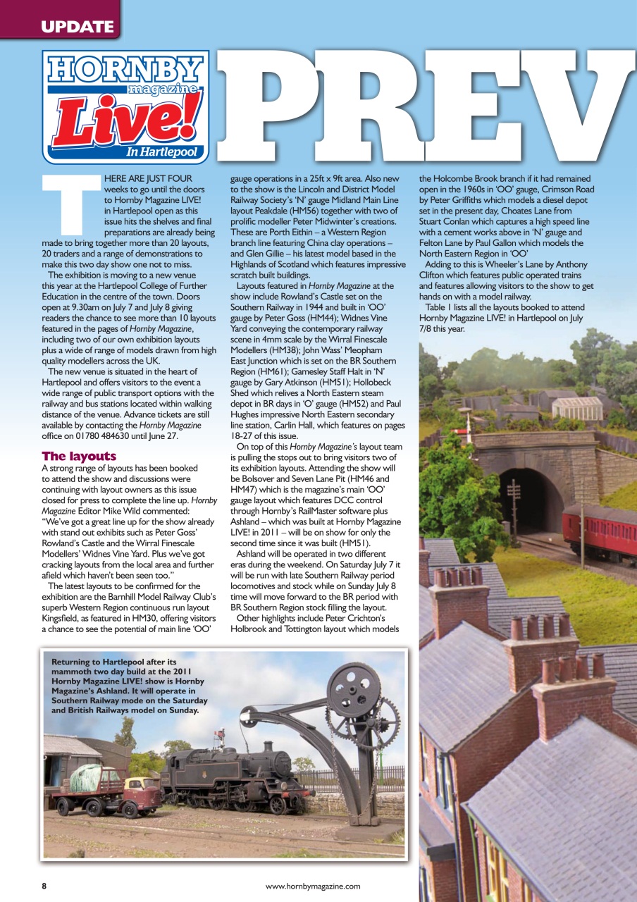 Hornby Magazine Preview Pages