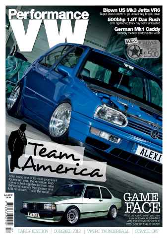 Performance VW issue July 2012