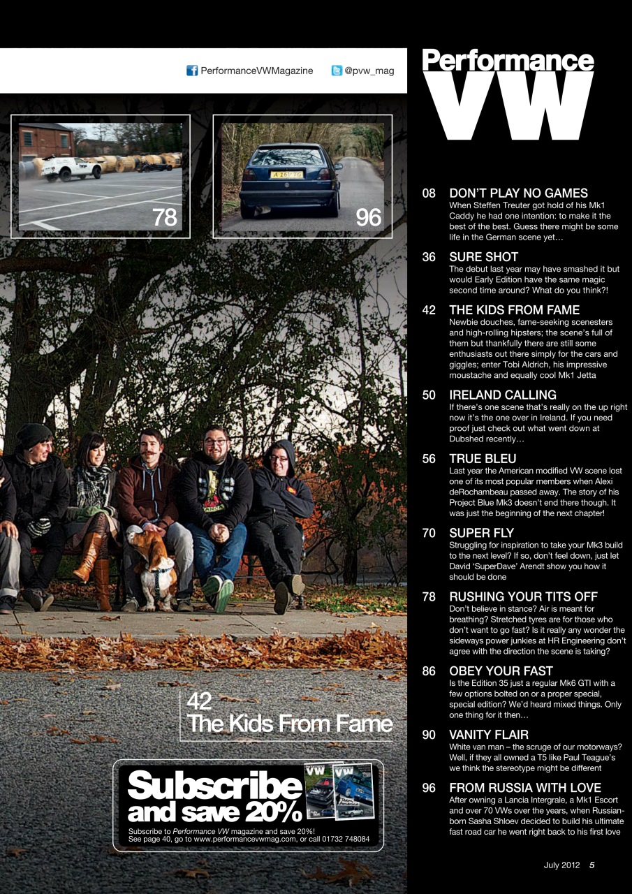 Performance VW Preview Pages