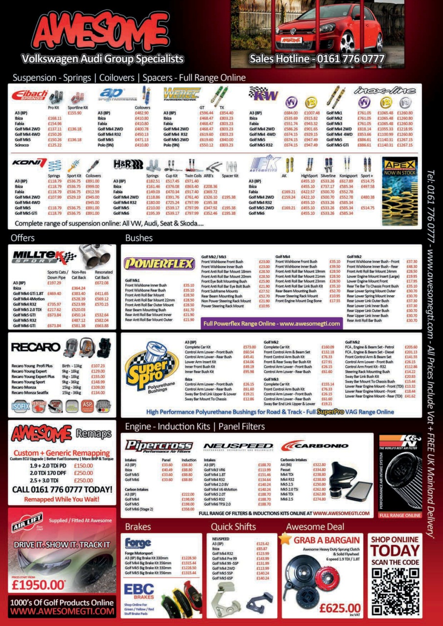 Performance VW Preview Pages