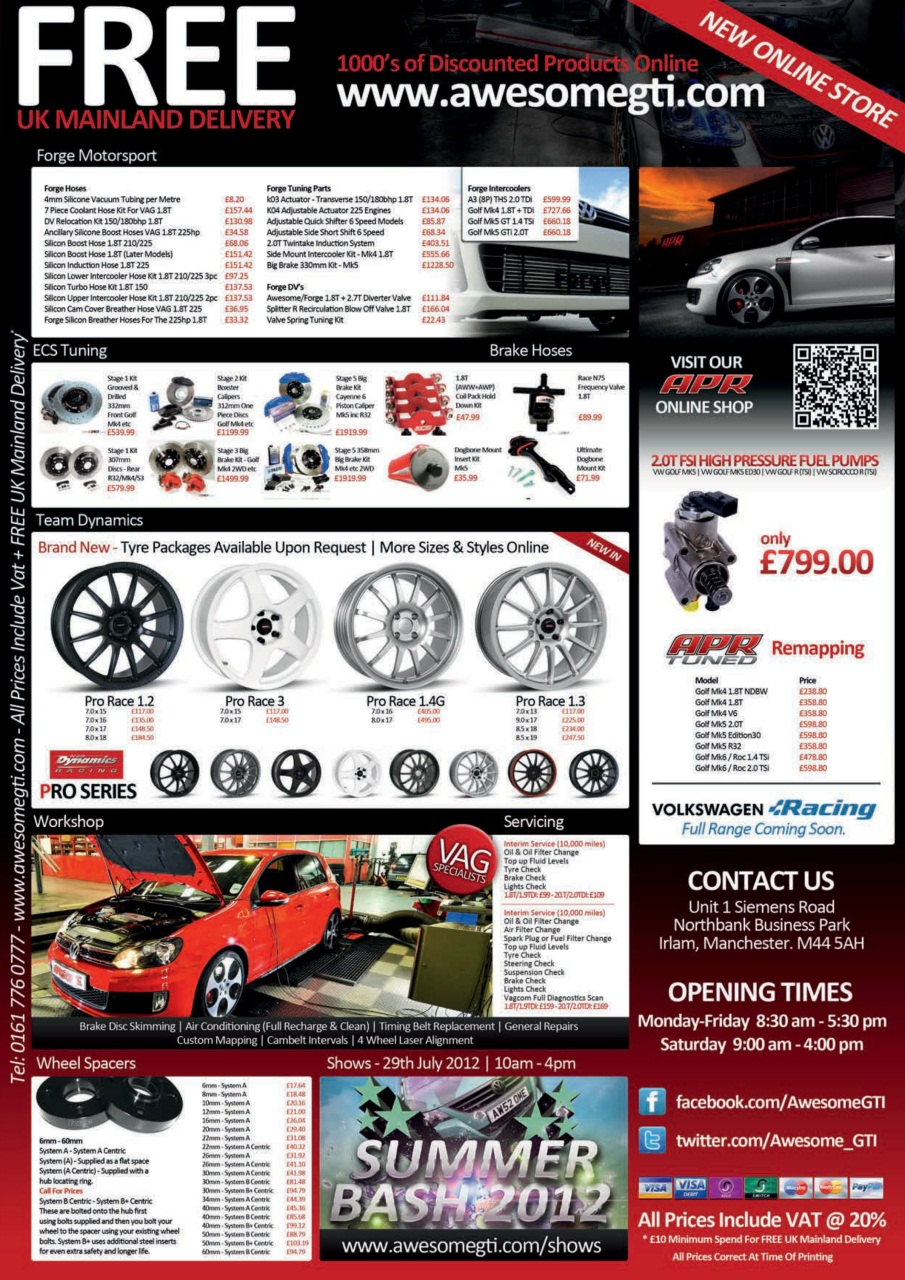 Performance VW Preview Pages