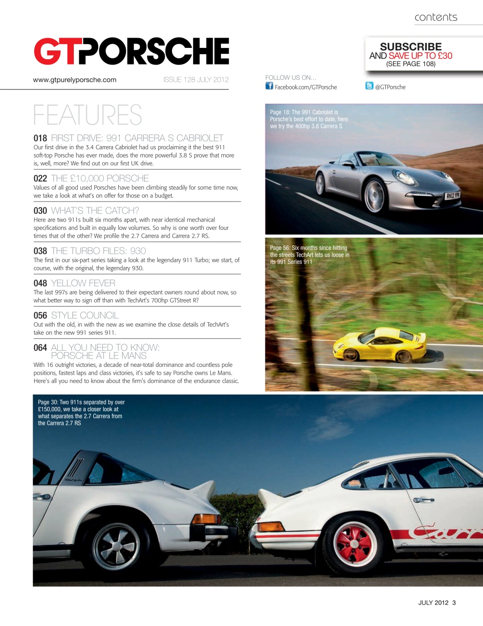 GT Porsche Preview Pages
