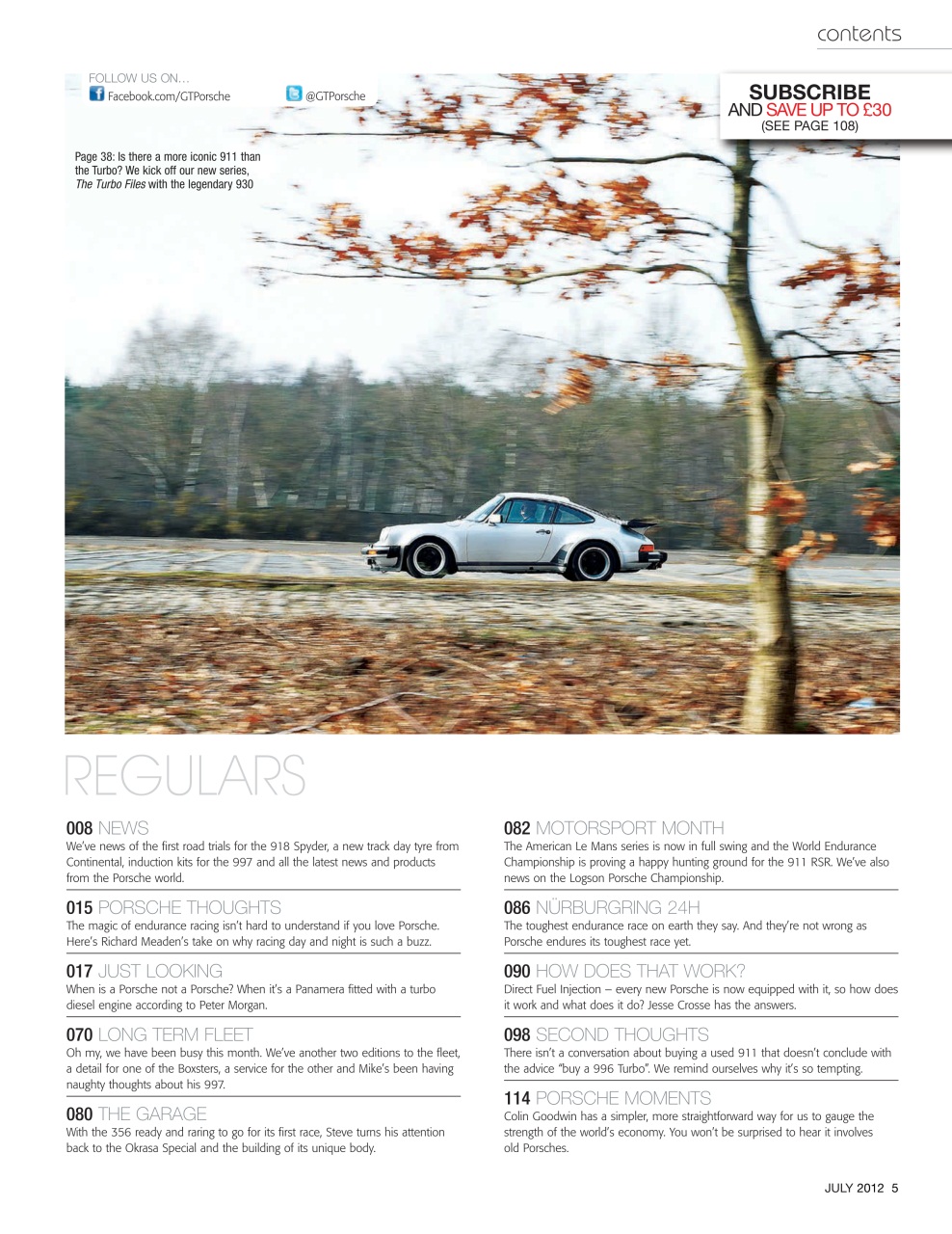 GT Porsche Preview Pages