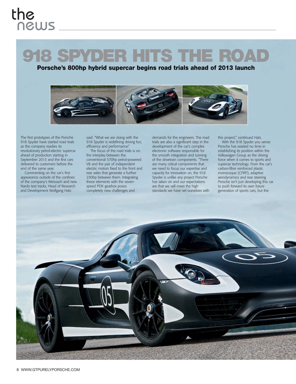 GT Porsche Preview Pages
