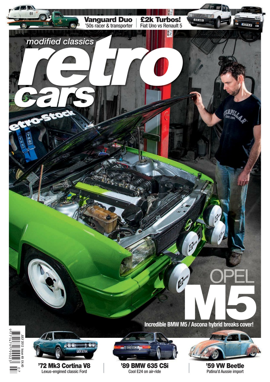Retro Cars Preview Pages