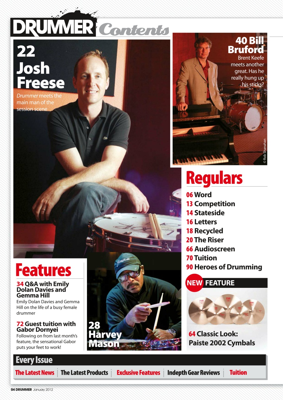iDrum magazine: Never miss a beat Preview Pages