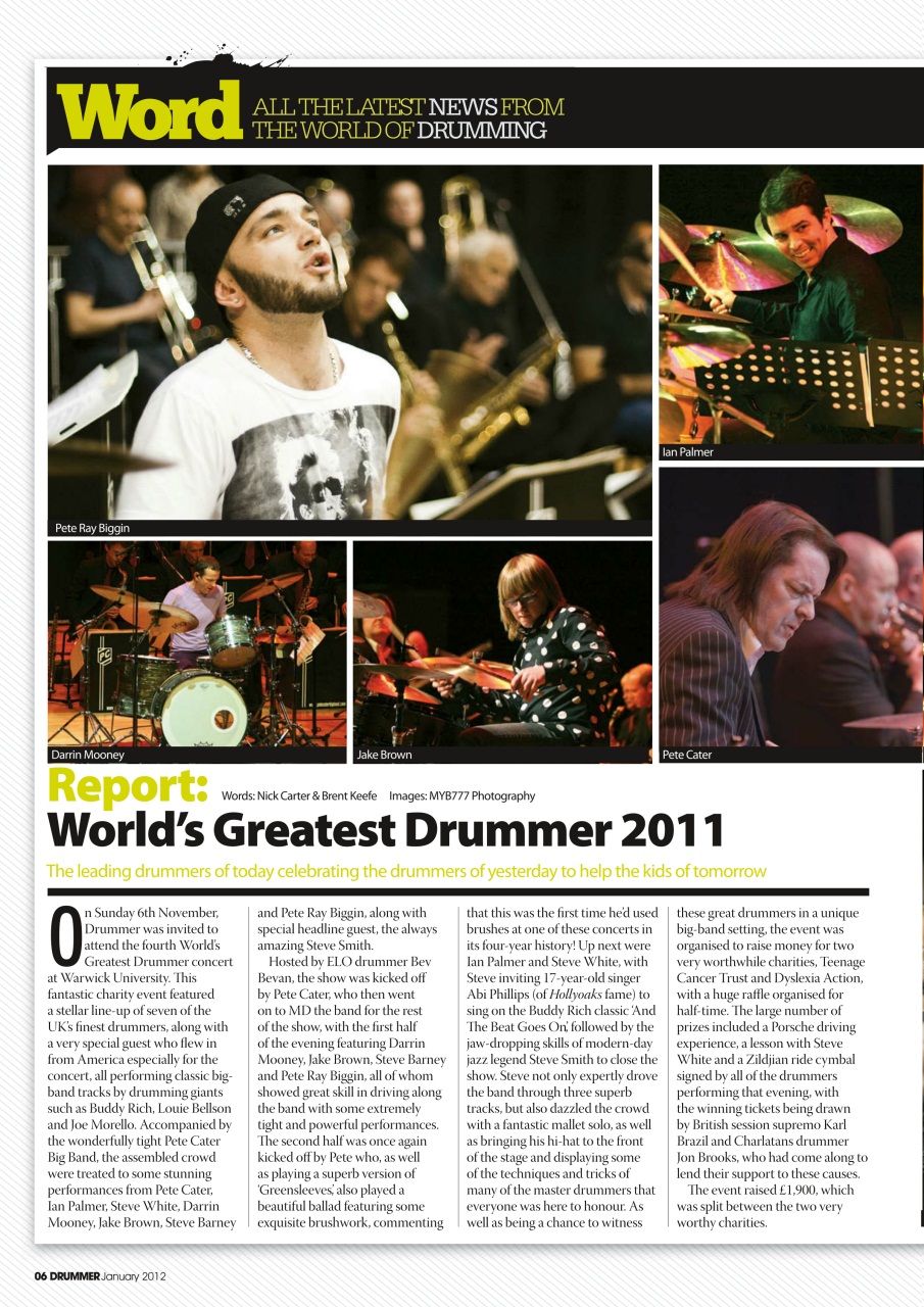 iDrum magazine: Never miss a beat Preview Pages