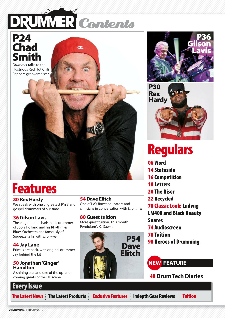 iDrum magazine: Never miss a beat Preview Pages