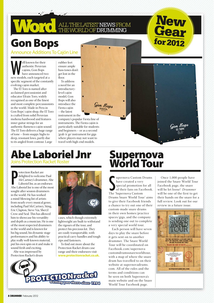 iDrum magazine: Never miss a beat Preview Pages