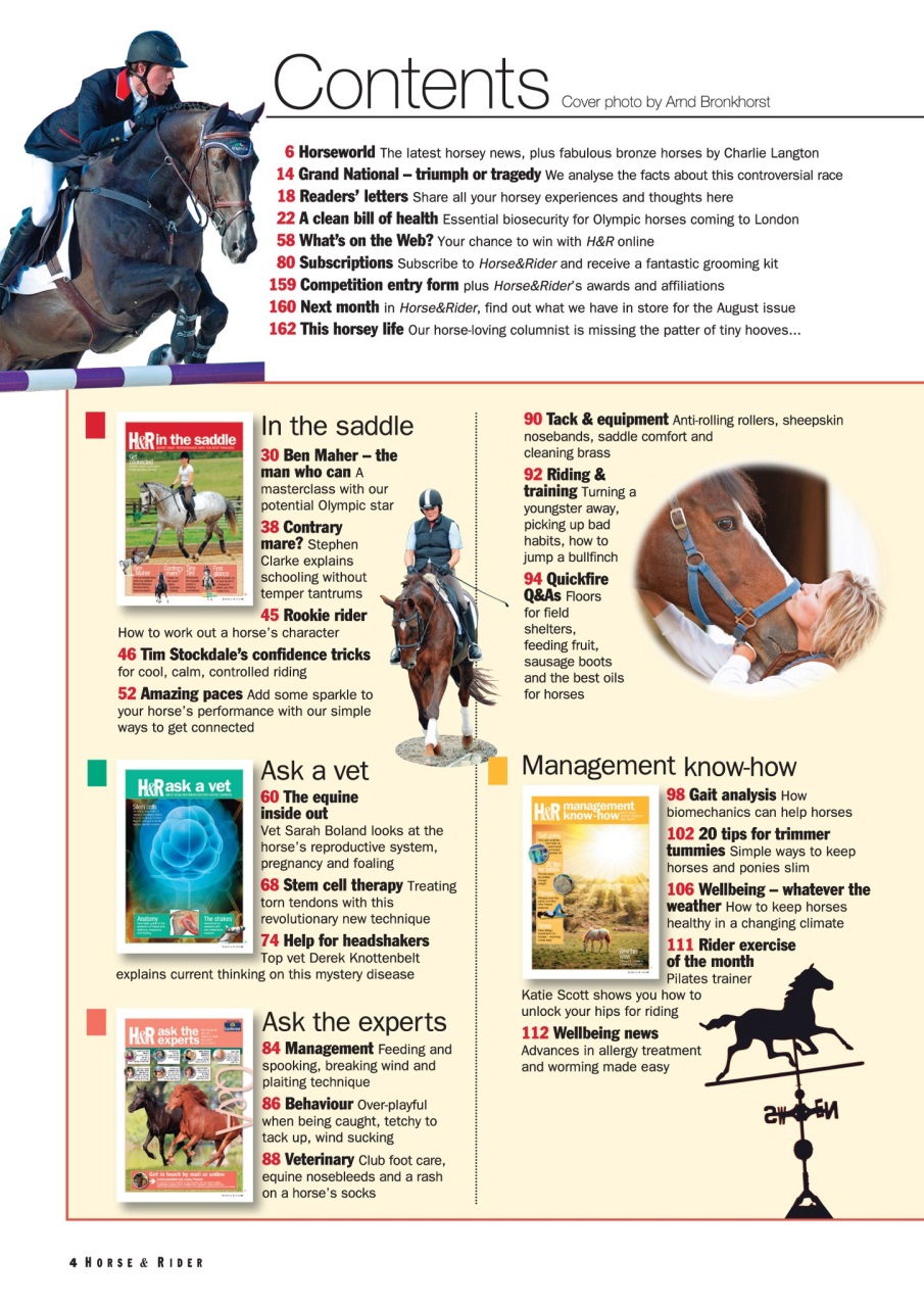 Horse&Rider Magazine - UK equestrian magazine for Horse and Rider Preview Pages