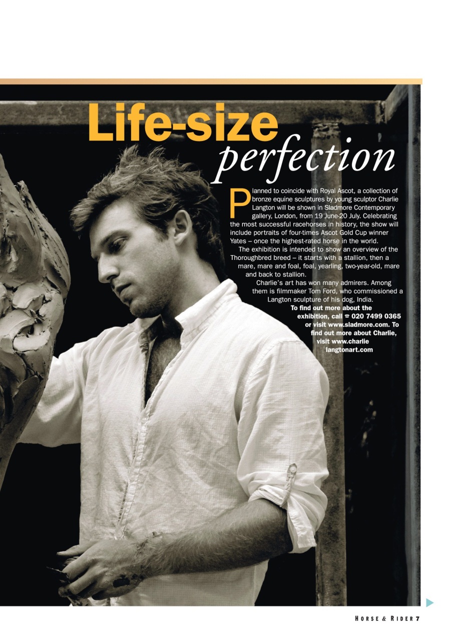 Horse&Rider Magazine - UK equestrian magazine for Horse and Rider Preview Pages