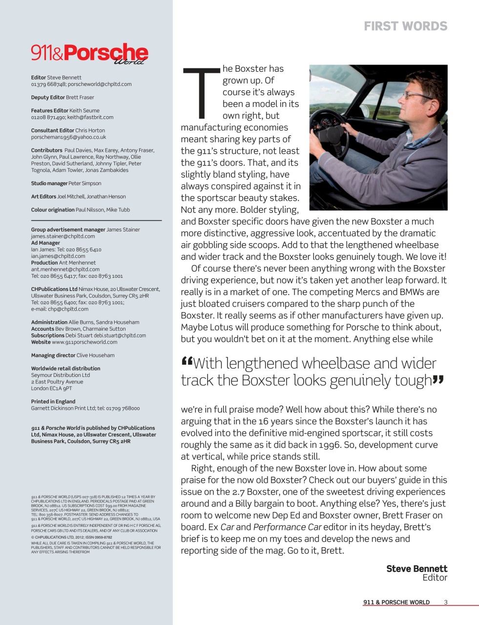 911 & Porsche World Preview Pages