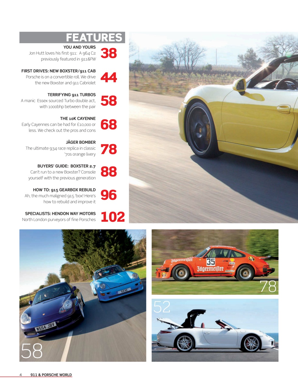 911 & Porsche World Preview Pages