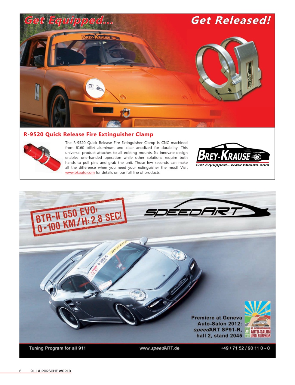 911 & Porsche World Preview Pages