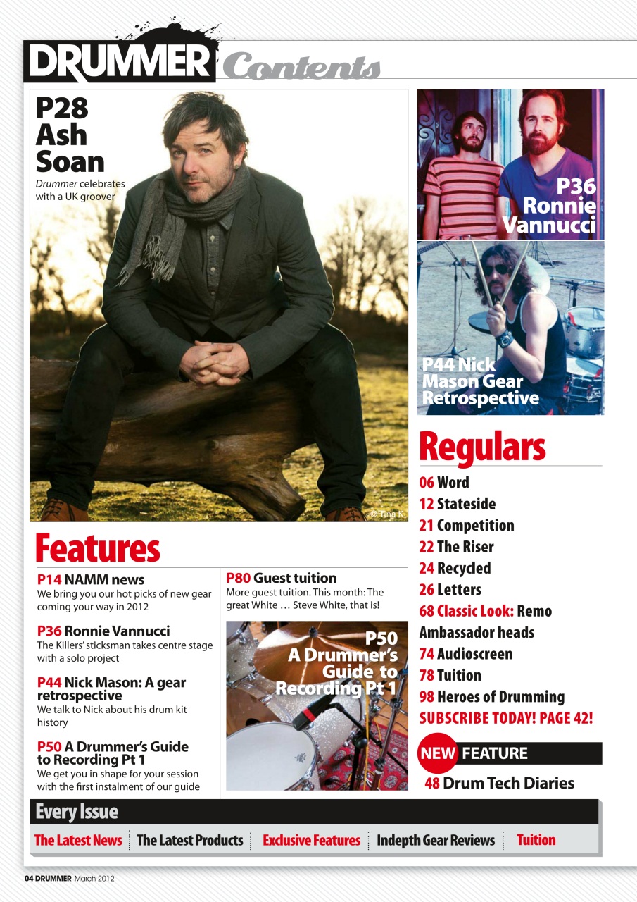 iDrum magazine: Never miss a beat Preview Pages