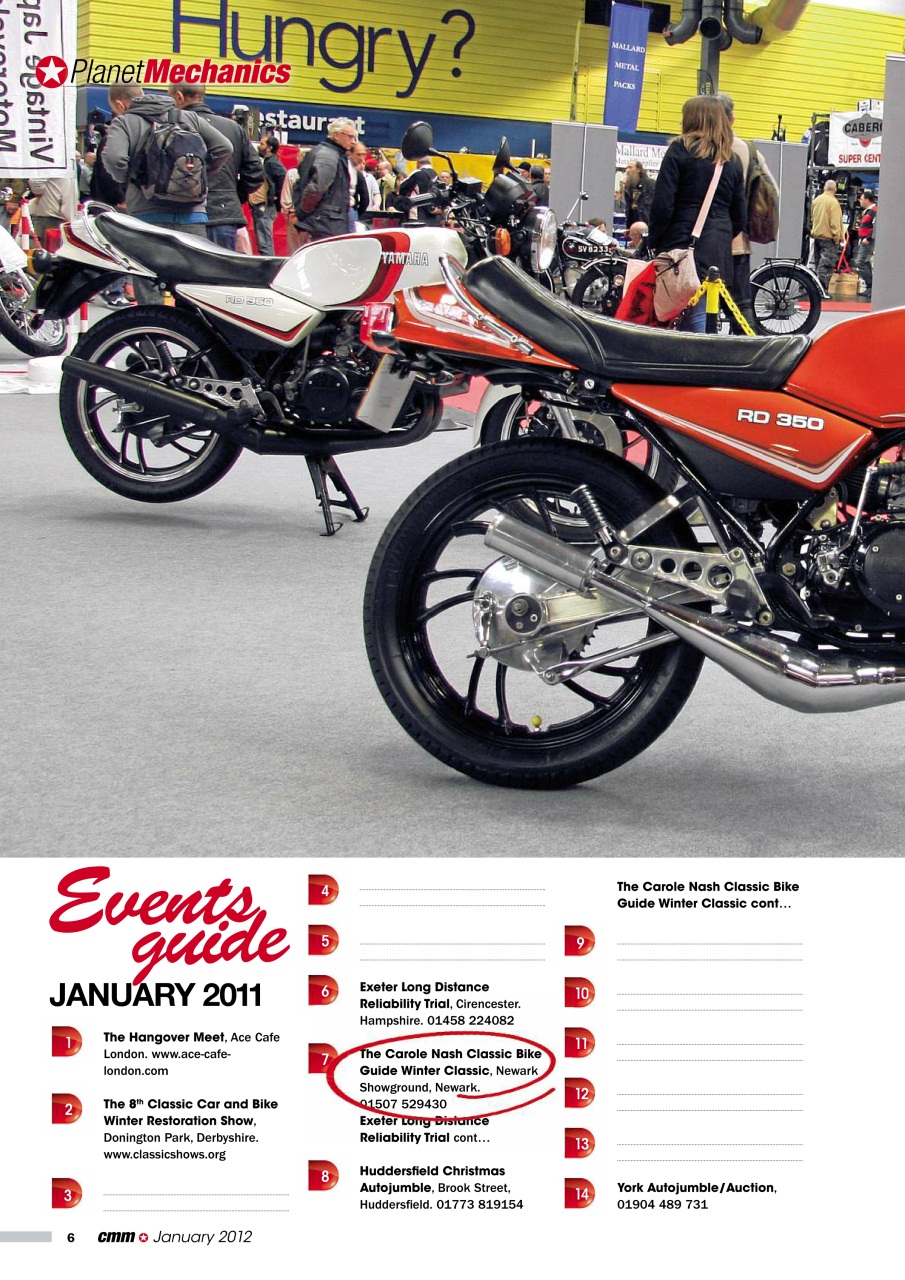 Classic Motorcycle Mechanics Preview Pages