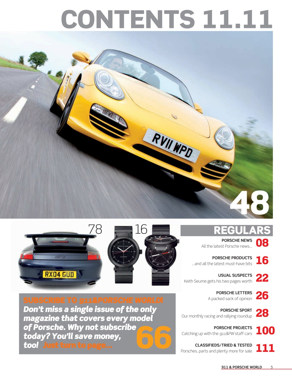 911 & Porsche World Preview Pages