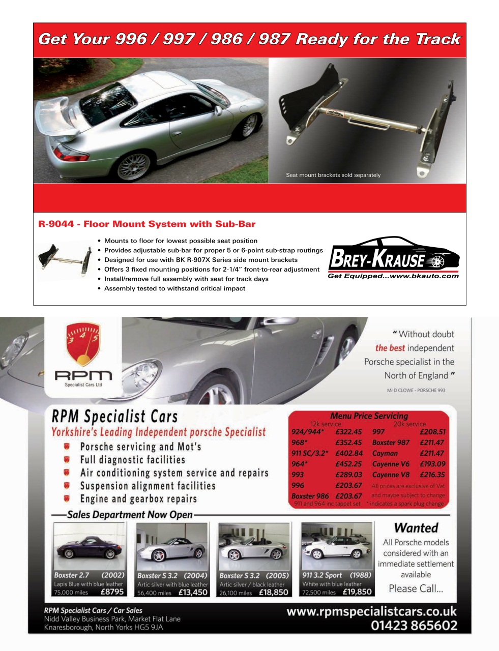 911 & Porsche World Preview Pages