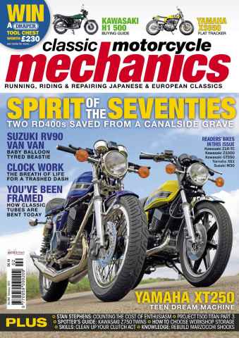 Classic Motorcycle Mechanics issue February 2012