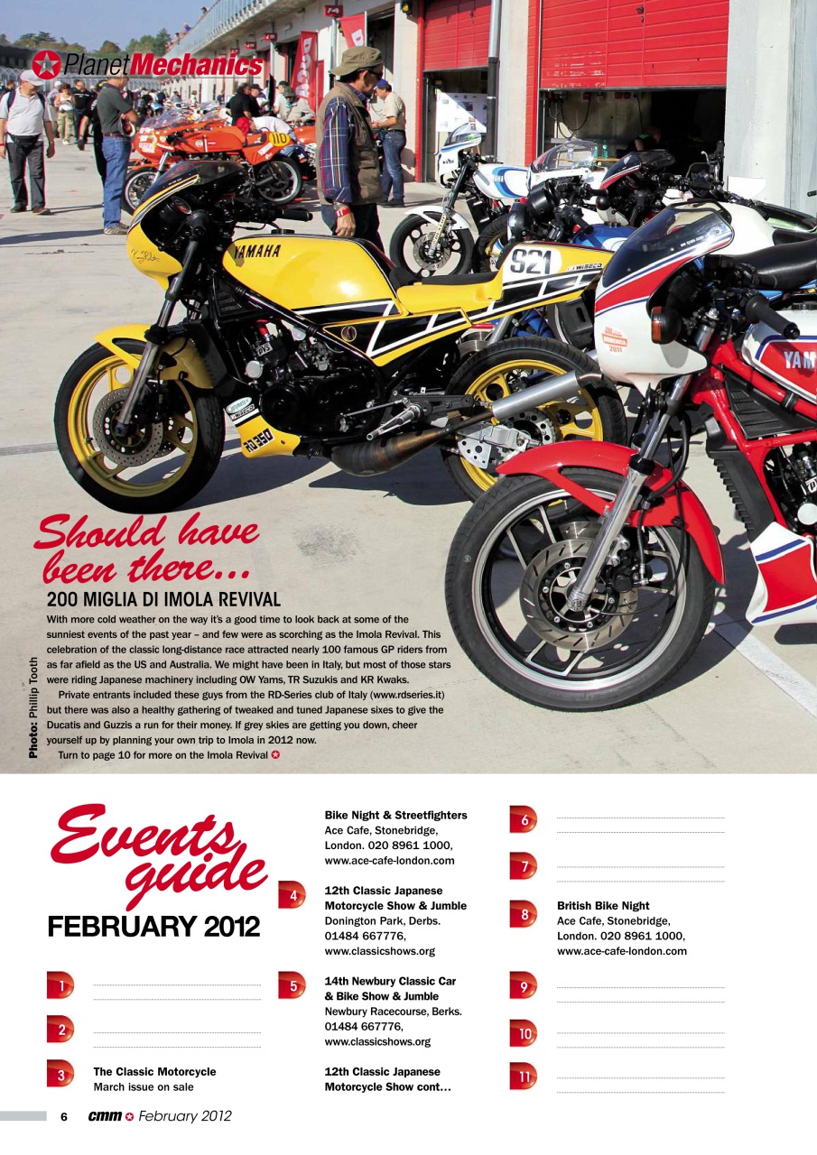 Classic Motorcycle Mechanics Preview Pages
