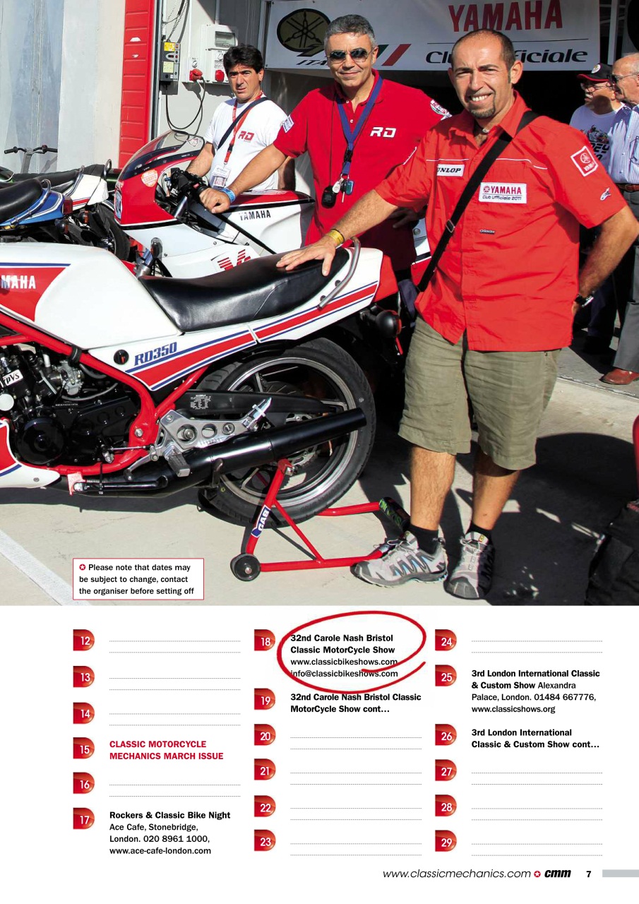 Classic Motorcycle Mechanics Preview Pages