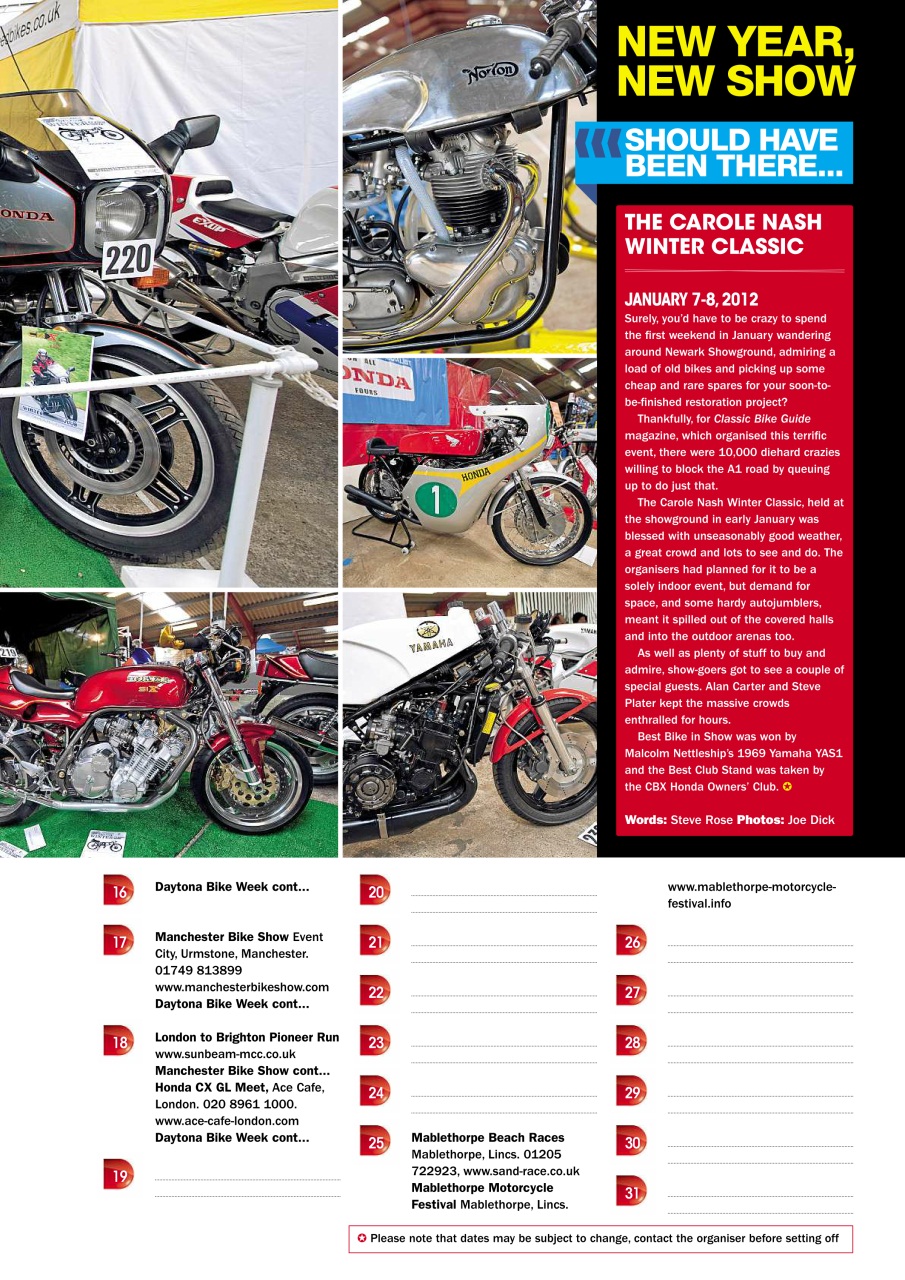 Classic Motorcycle Mechanics Preview Pages