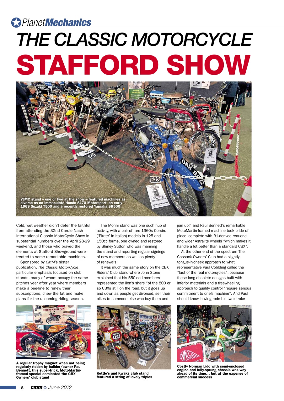 Classic Motorcycle Mechanics Preview Pages