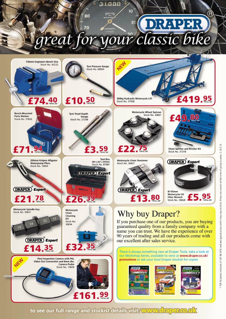 Classic Motorcycle Mechanics Preview Pages