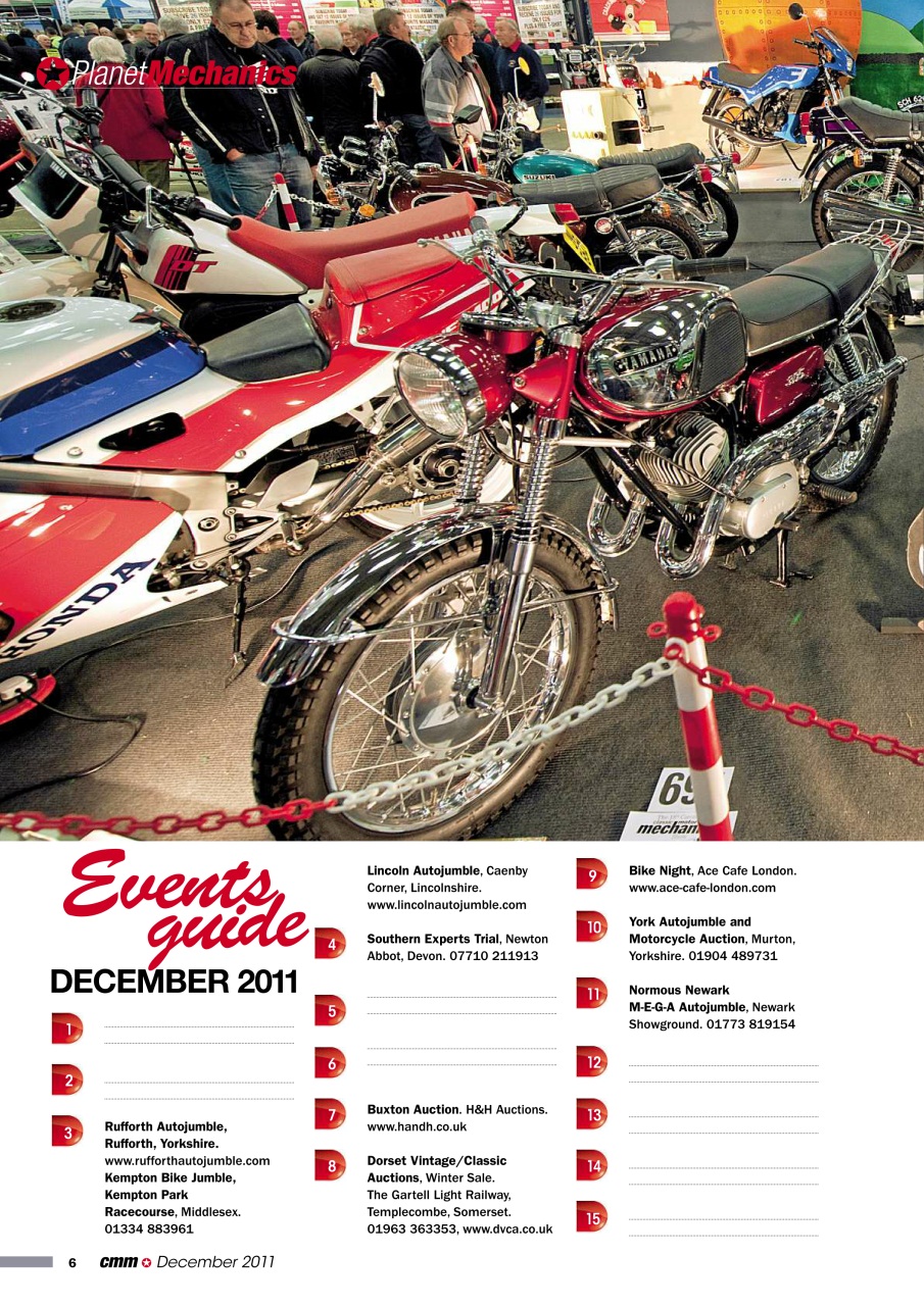 Classic Motorcycle Mechanics Preview Pages