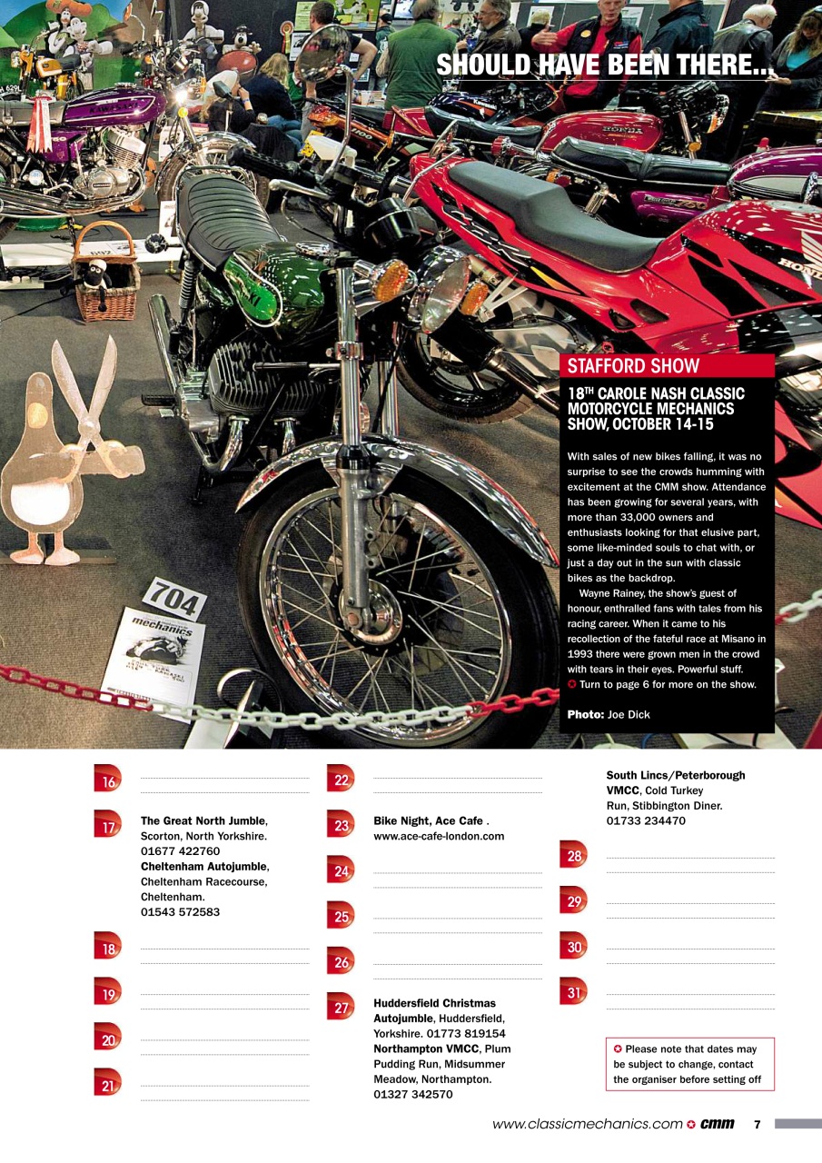 Classic Motorcycle Mechanics Preview Pages