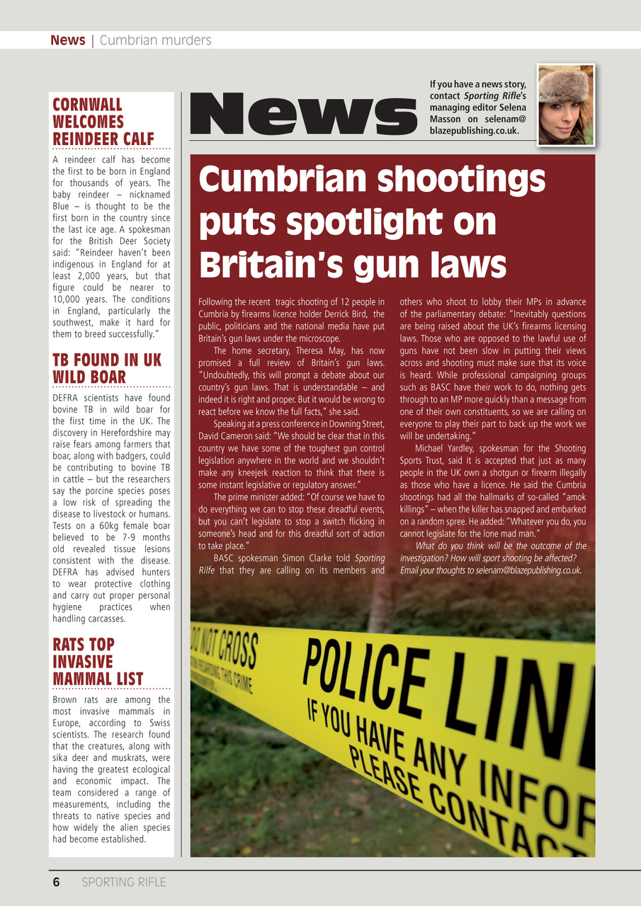 Sporting Rifle Preview Pages