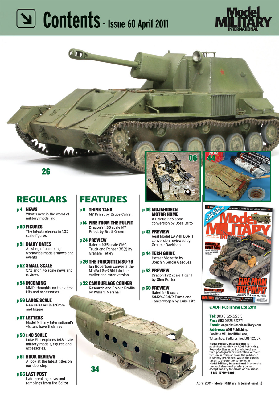 Model Military International Preview Pages