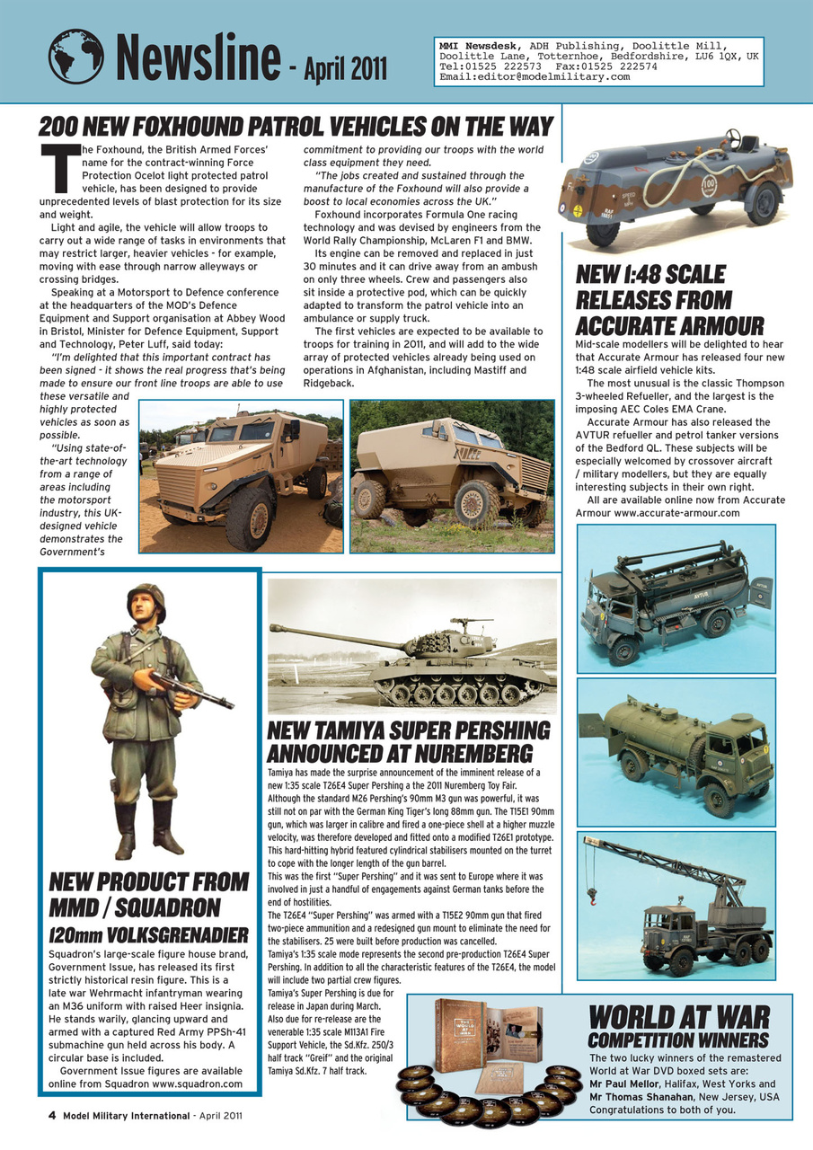 Model Military International Preview Pages