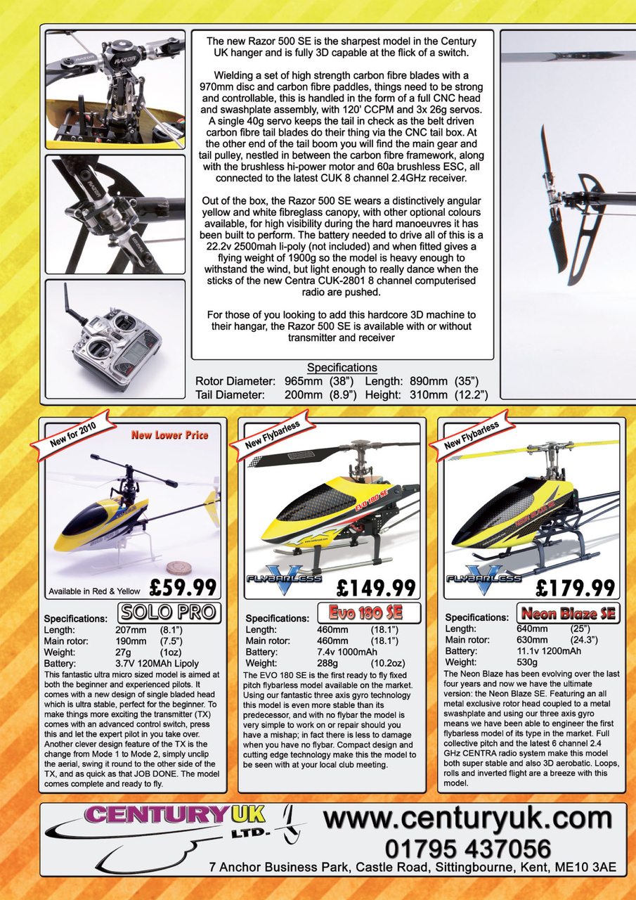 Radio Control Rotor World Preview Pages