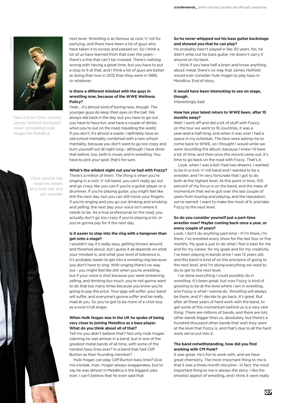 Wrestletalk Magazine Preview Pages