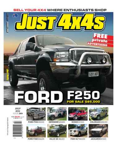 JUST 4X4S issue J4x4_269 July12 issue