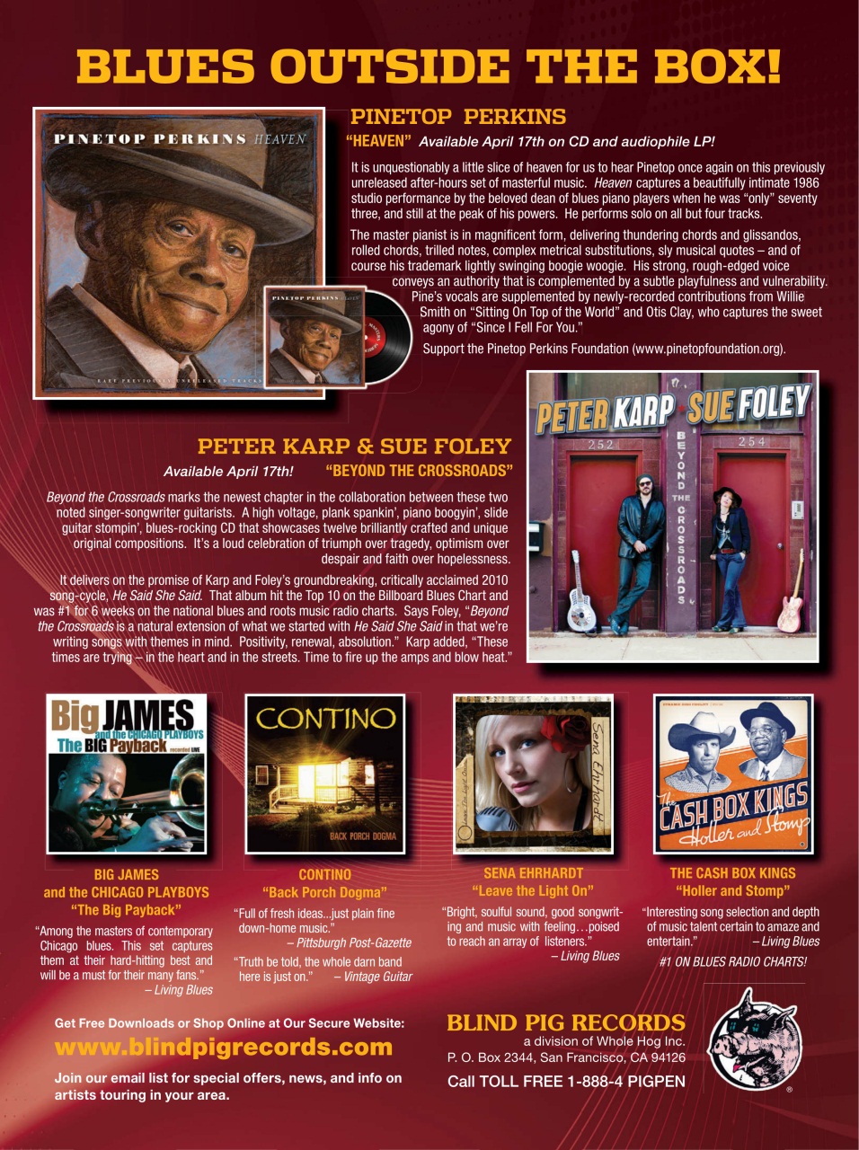 Living Blues Preview Pages