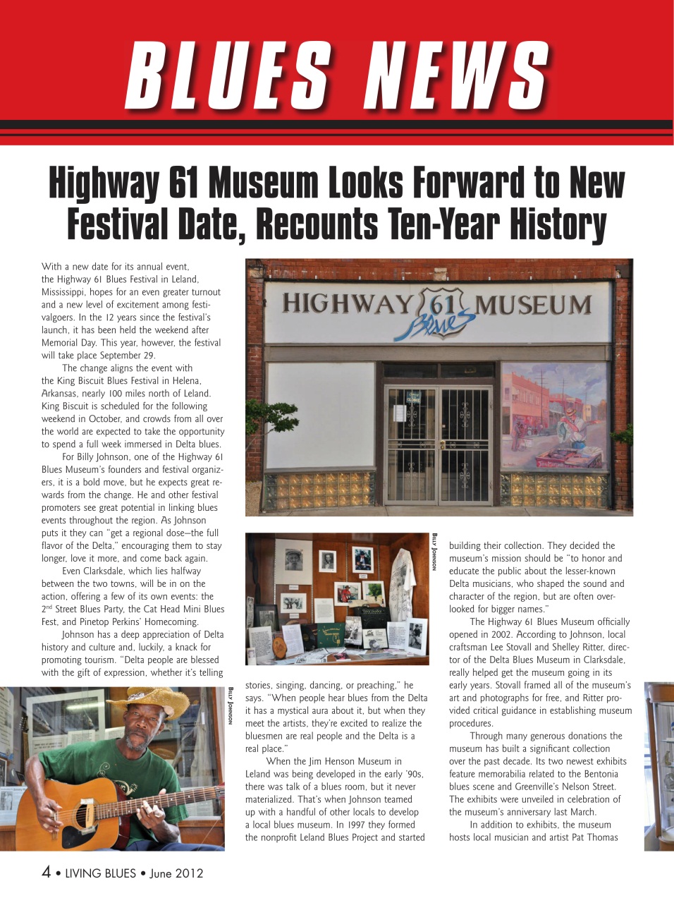 Living Blues Preview Pages