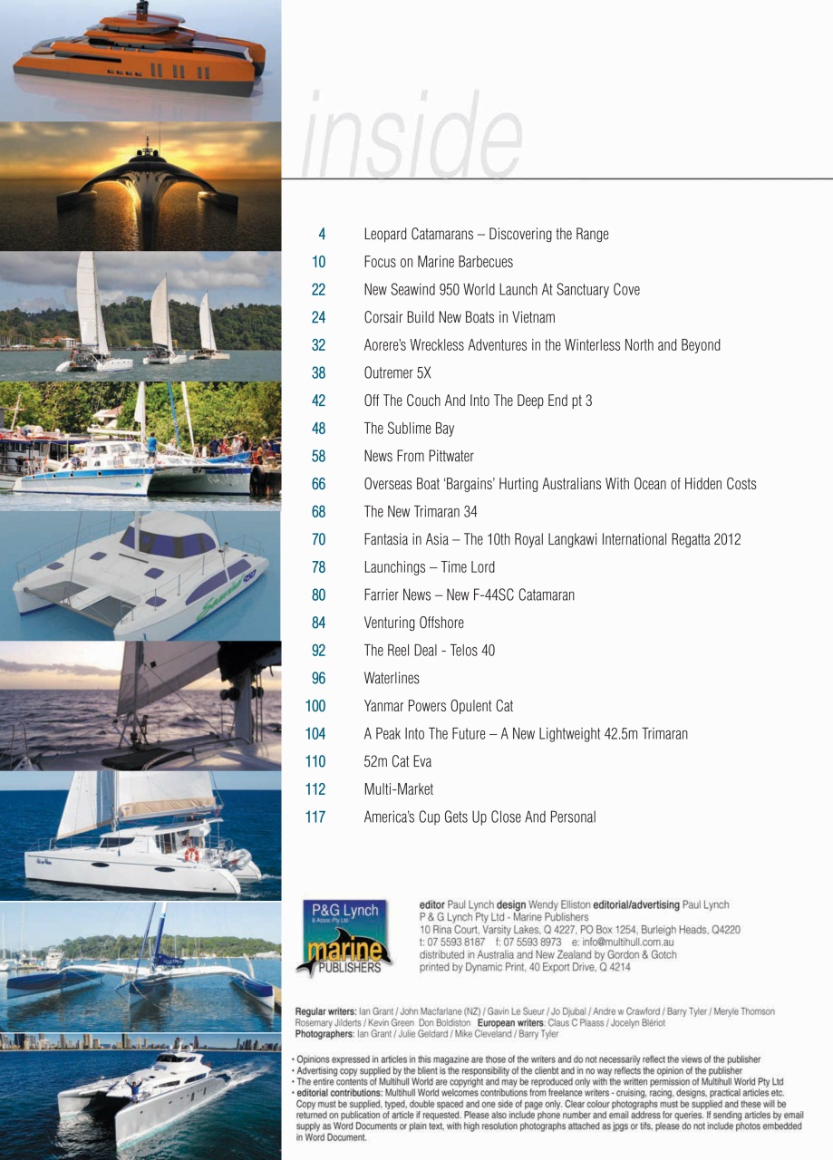 Multihull World Preview Pages