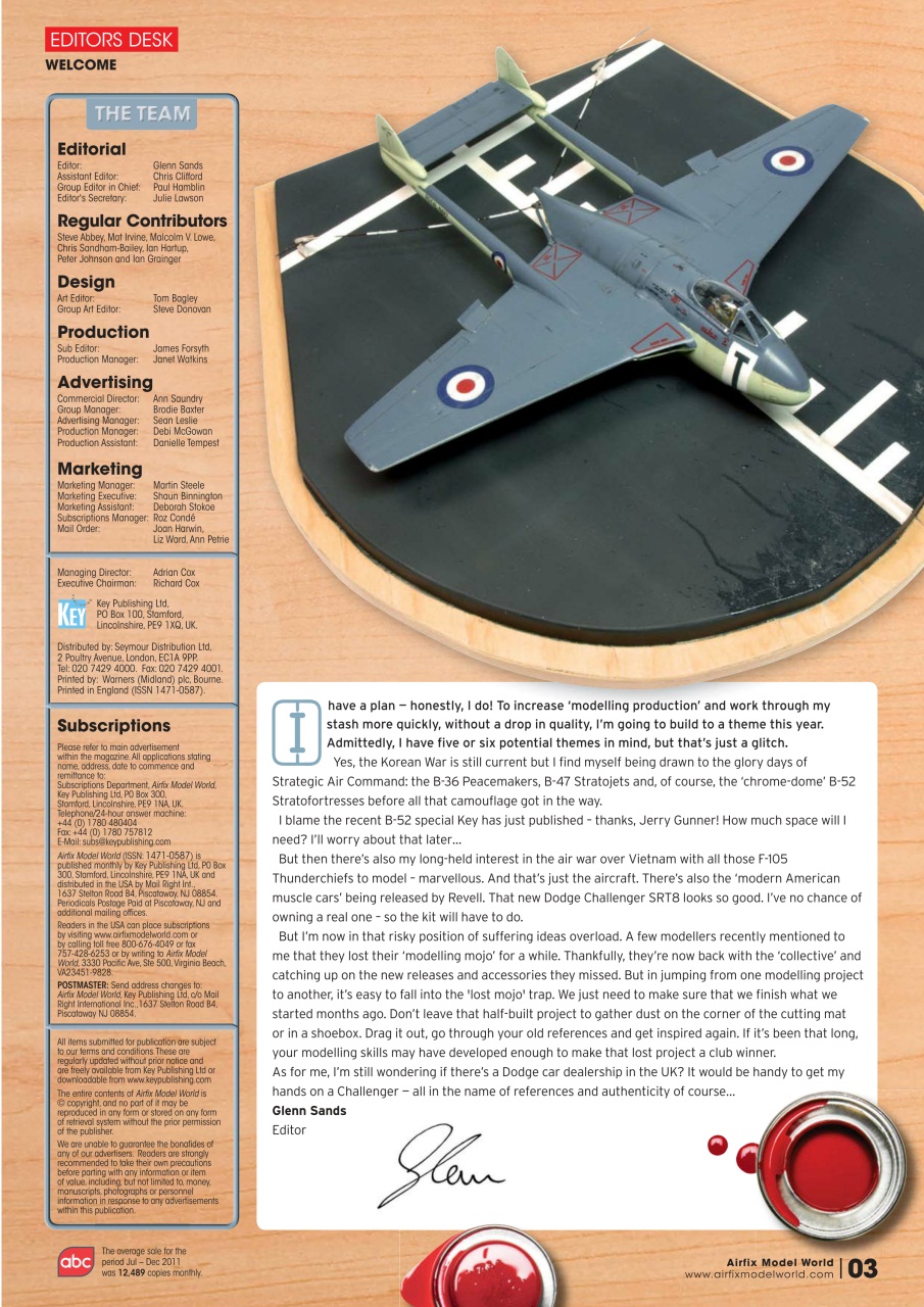 Airfix Model World Preview Pages