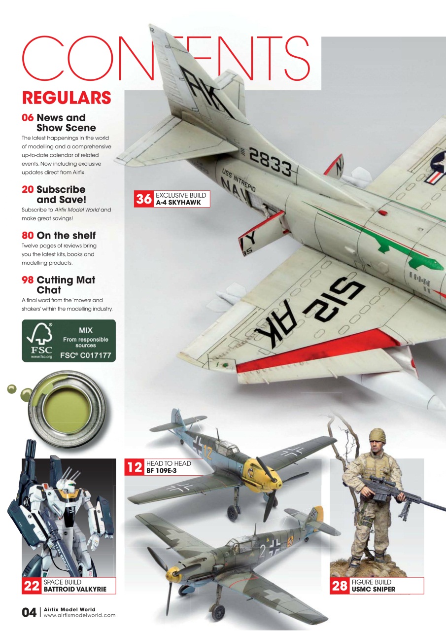 Airfix Model World Preview Pages