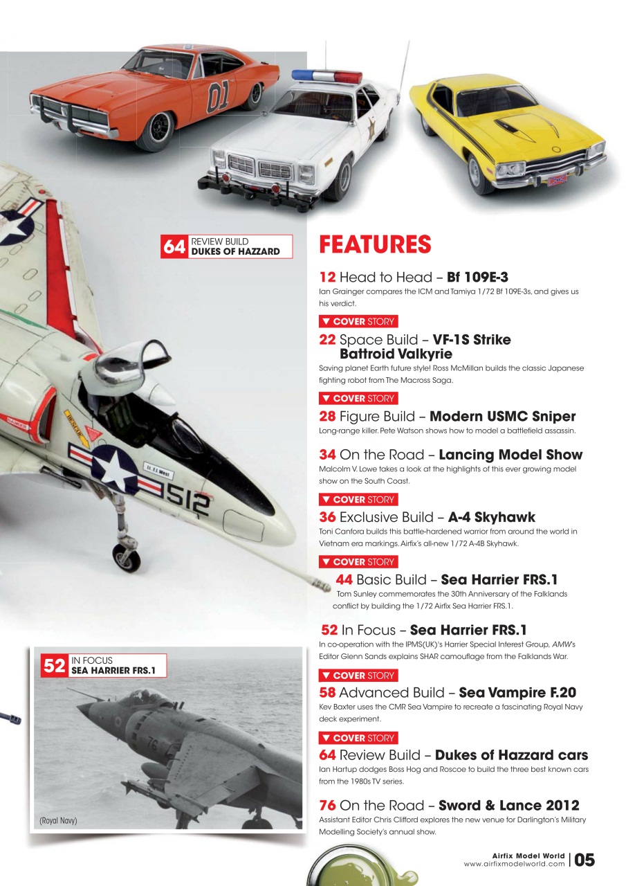 Airfix Model World Preview Pages