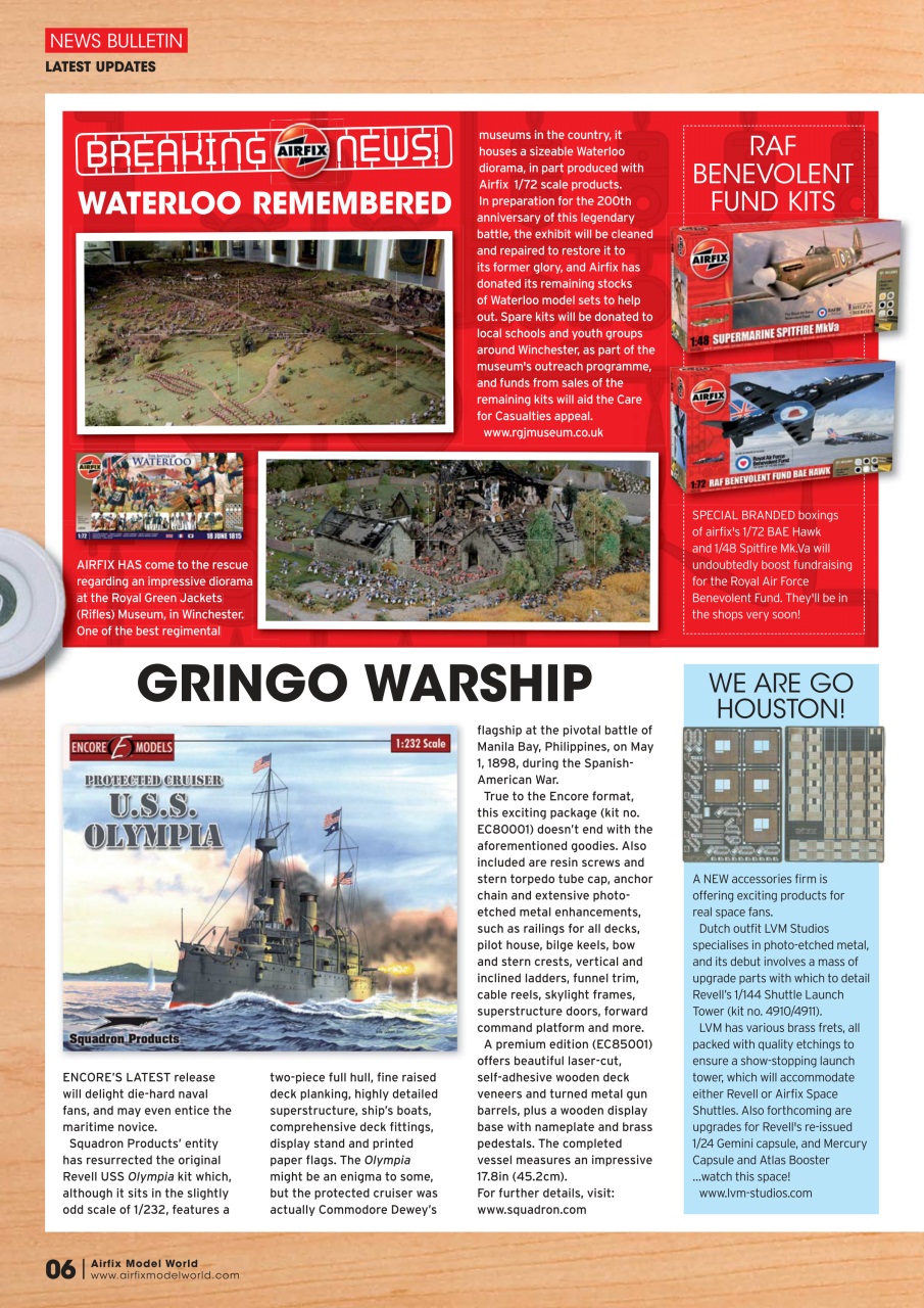 Airfix Model World Preview Pages